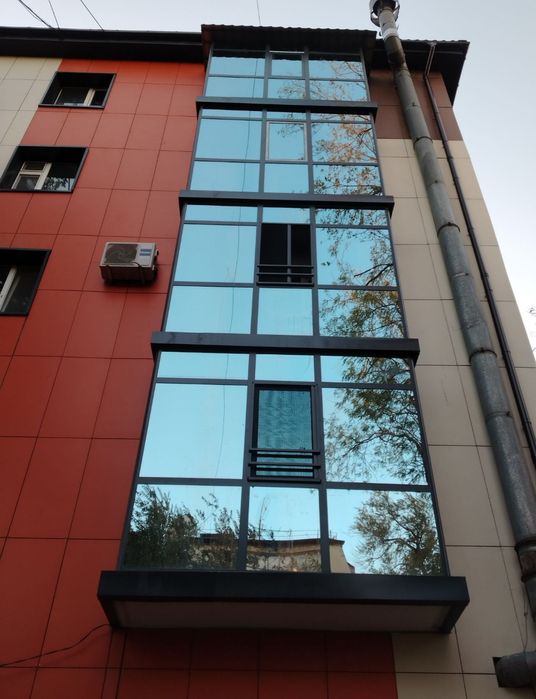 Окна двери витражи балконы перегородки