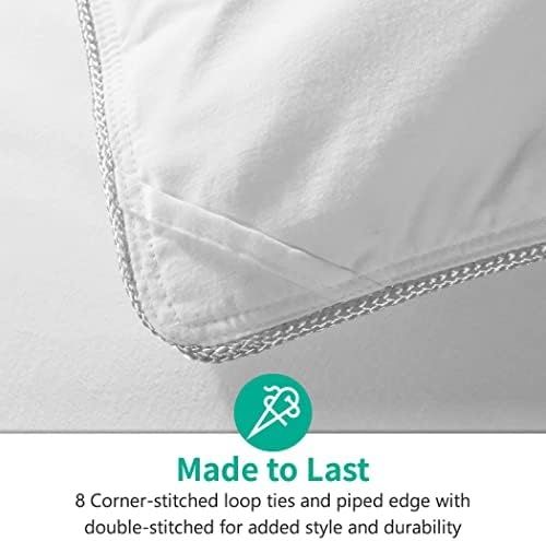 220x240см Премиум Зимна Завивка от Естествен Гъши Пух (2000гр) APSMILE