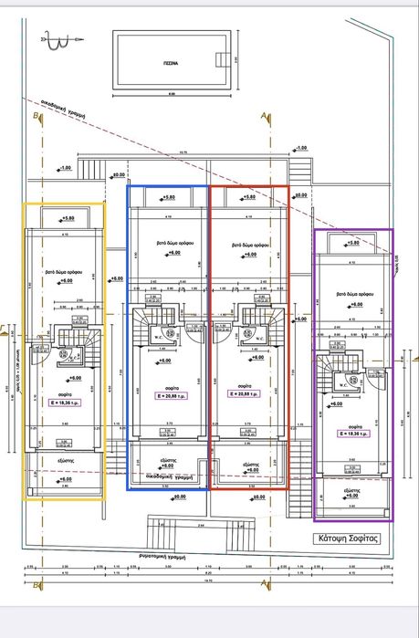 Мезонет с басейн в Неа Перамос, Гърция – готов за ползване