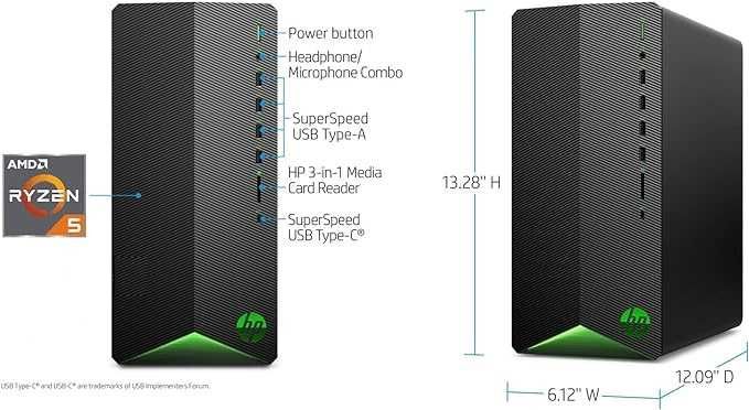 Белая сборка системный блок HP Pavilion Gaming