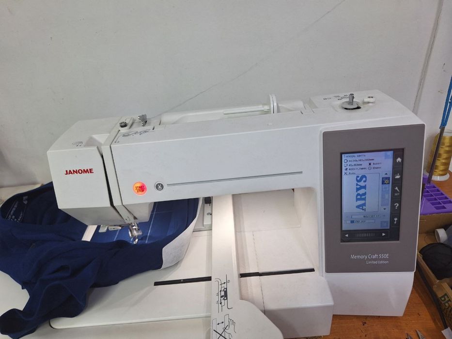 Janome Memory 550e сатылады