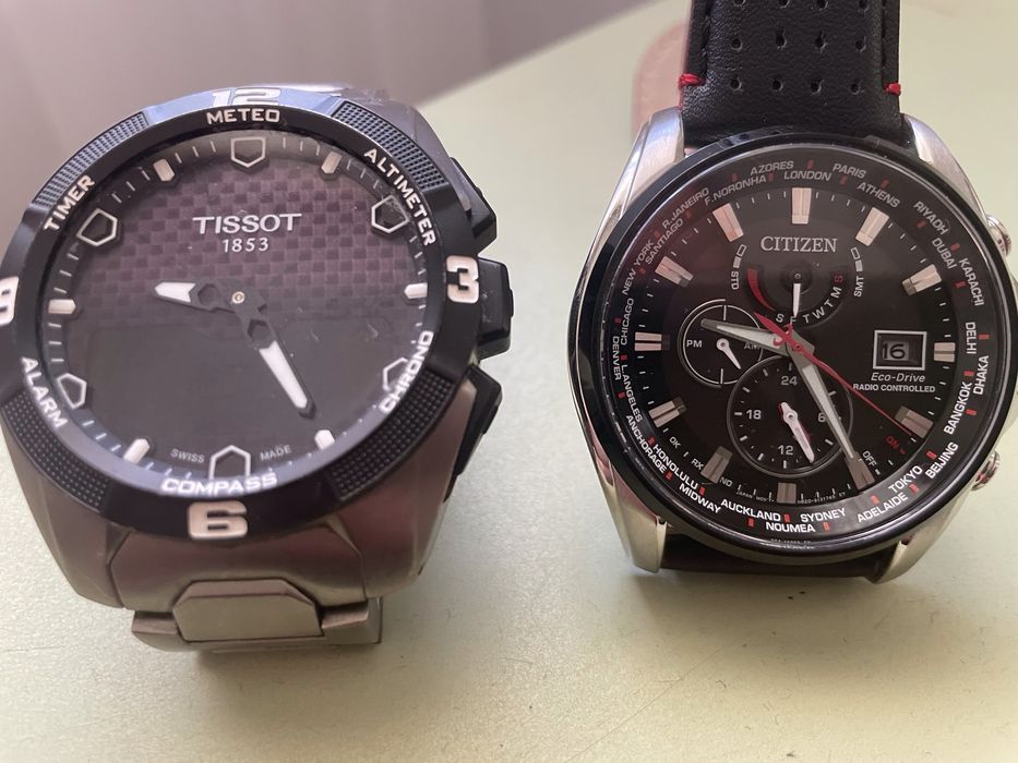 Tissot T-Touch titanium solar / Бартер за Аудио техника /