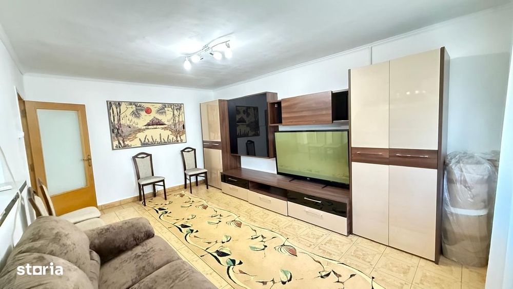 3 camere, parter, Odobescu,Decebal, mobilat,utilat,2 dormitoare