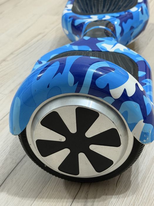 Vand hoverborad model camuflaj albastru