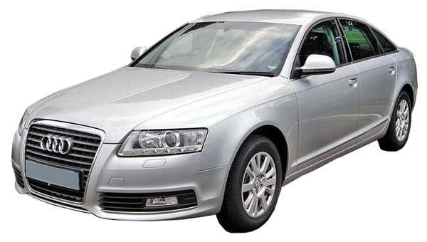 Pachet Bara fata CU GRILA RS LOOK Audi A6 4F 08-10 LY7W LX7W Argintiu