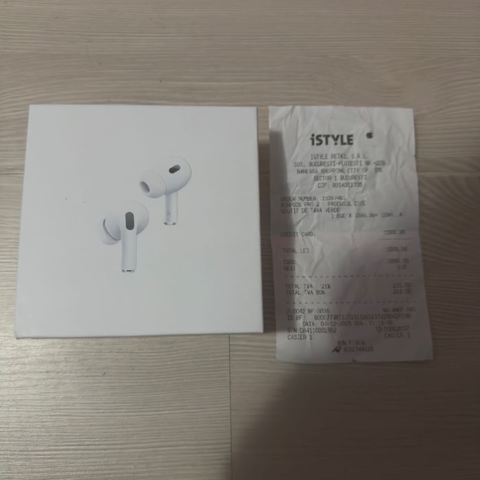 AirPods Pro 2 originale – stare foarte bună