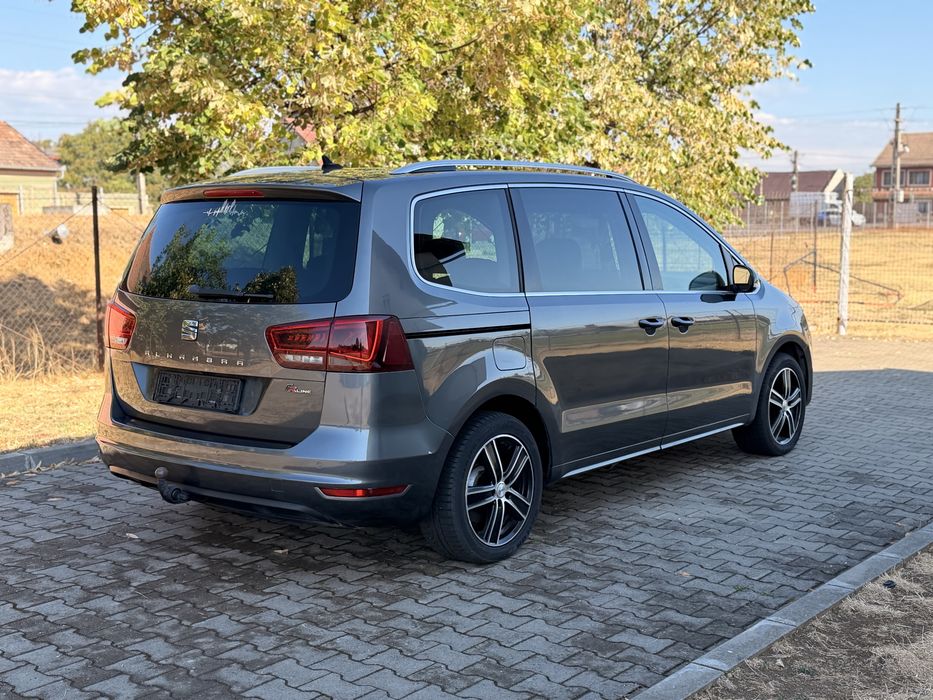 Seat Alhambra FR Line 2.0Diesel 150CP EURO6 Panoramic 7 locuri Bi-Xenon Led Parktronic Alcantara