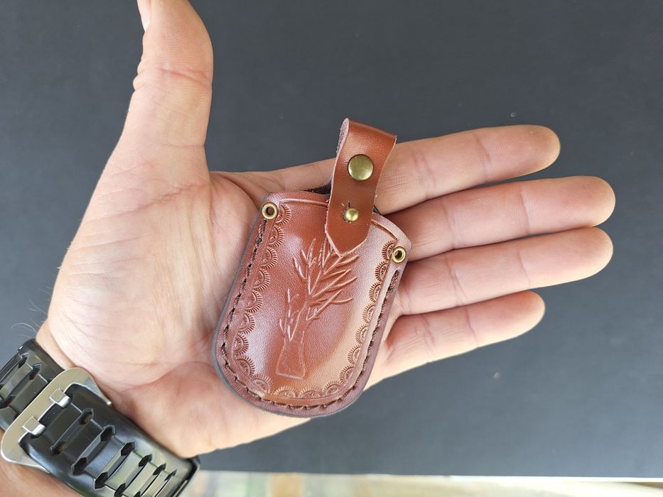 Сгъваем мини нож от дамаска стомана VG-10 и дръжка от карбон