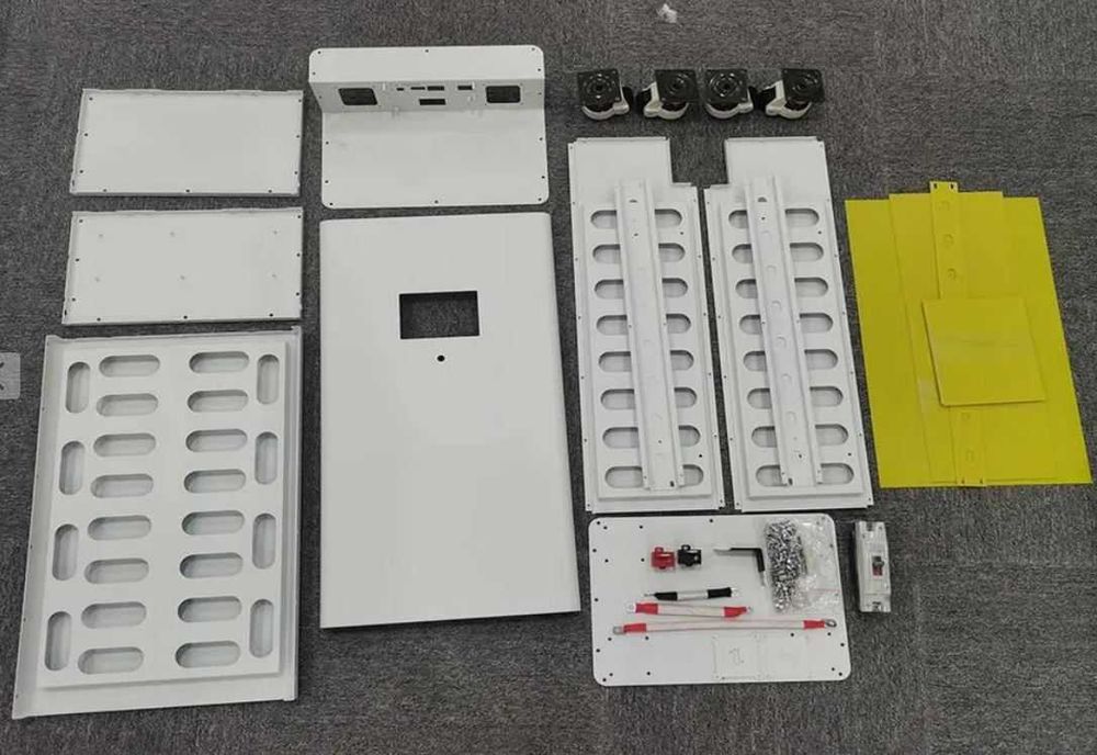 Carcasa/Cutie metalica orizontala pentru LifePo4, 48 V