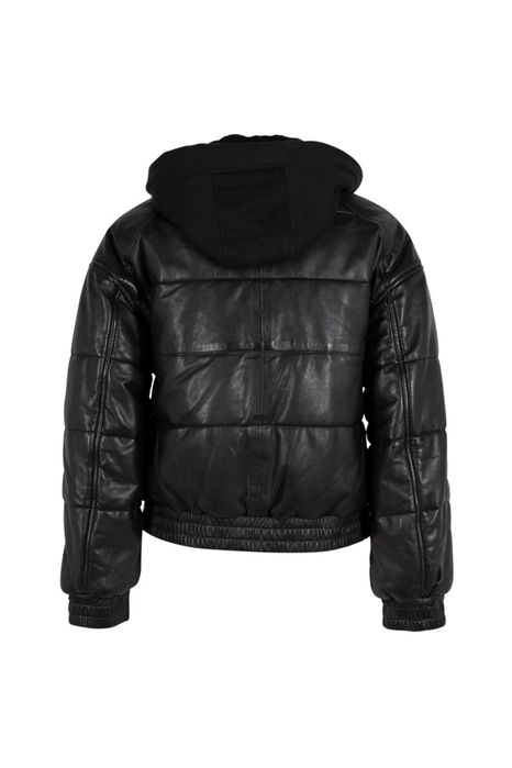 Geaca de Iarna din Piele Dama Gipsy Neagra G2WDacana