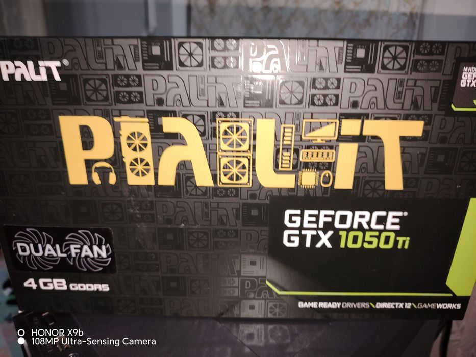 Видеокарта 1050ti