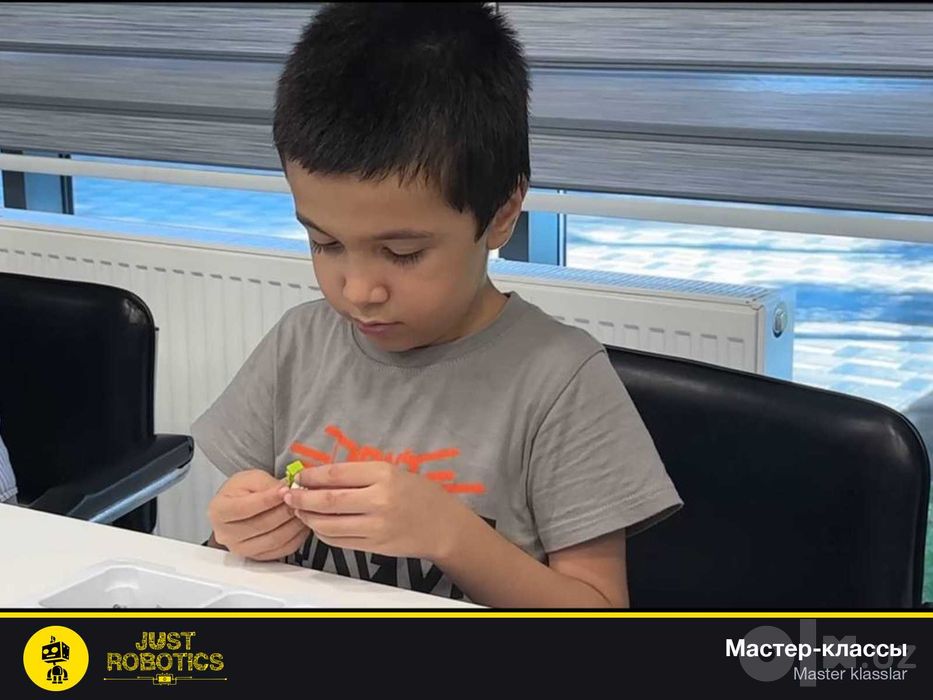 Toshkentda robototexnika va rasm bo'yicha master klass JustRobotics