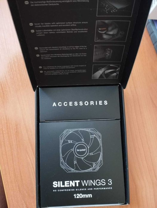 Продам вентилятор для процессора be quiet  120 мм