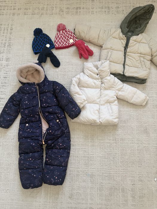 Куртка белая на осень, 3-4,5 года
