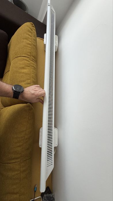 Panou electric pentru incalzire de perete Electrolux 102cm x 20cm-800W cu telecomanda