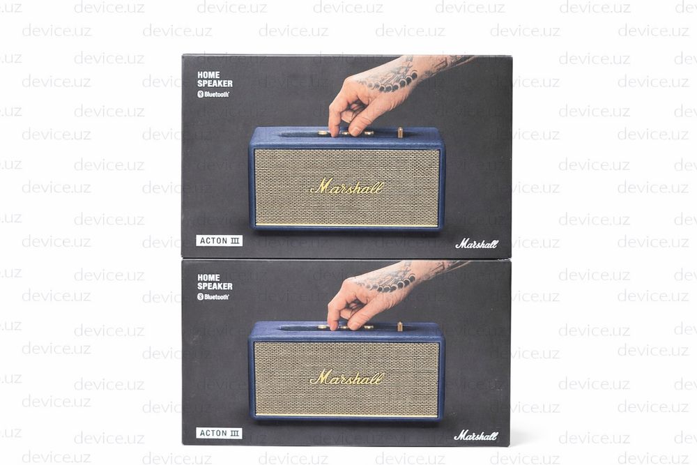 Marshall Acton III Blue беспроводная колонка Original Bluetooth