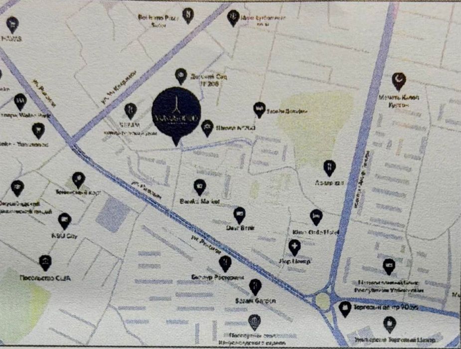 2-x комнатная квартира, 64.27м² | NRG Yunusobod | Предчистовая отд.