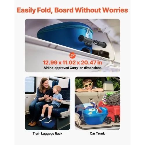 Valiza trontineta copii