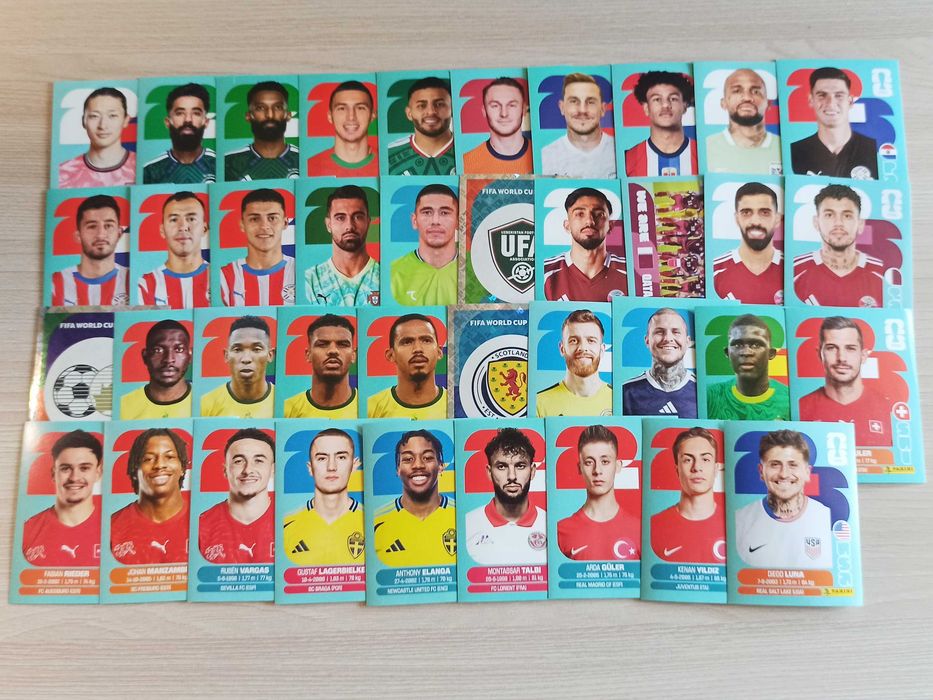 Наклейки Panini FIFA World Cup 2026
