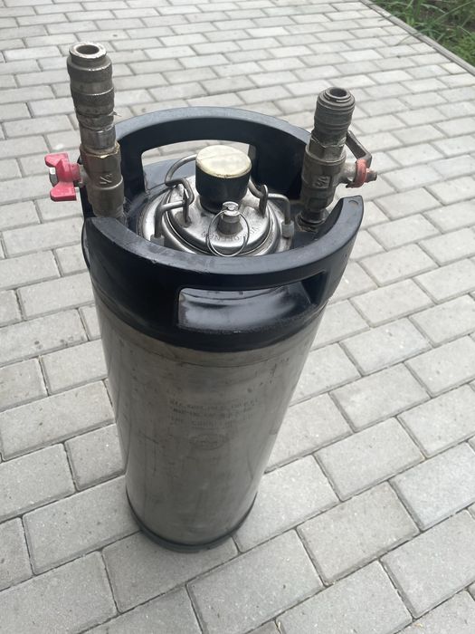 Recipient de pulberizare USA 130 psi 17 litri inox