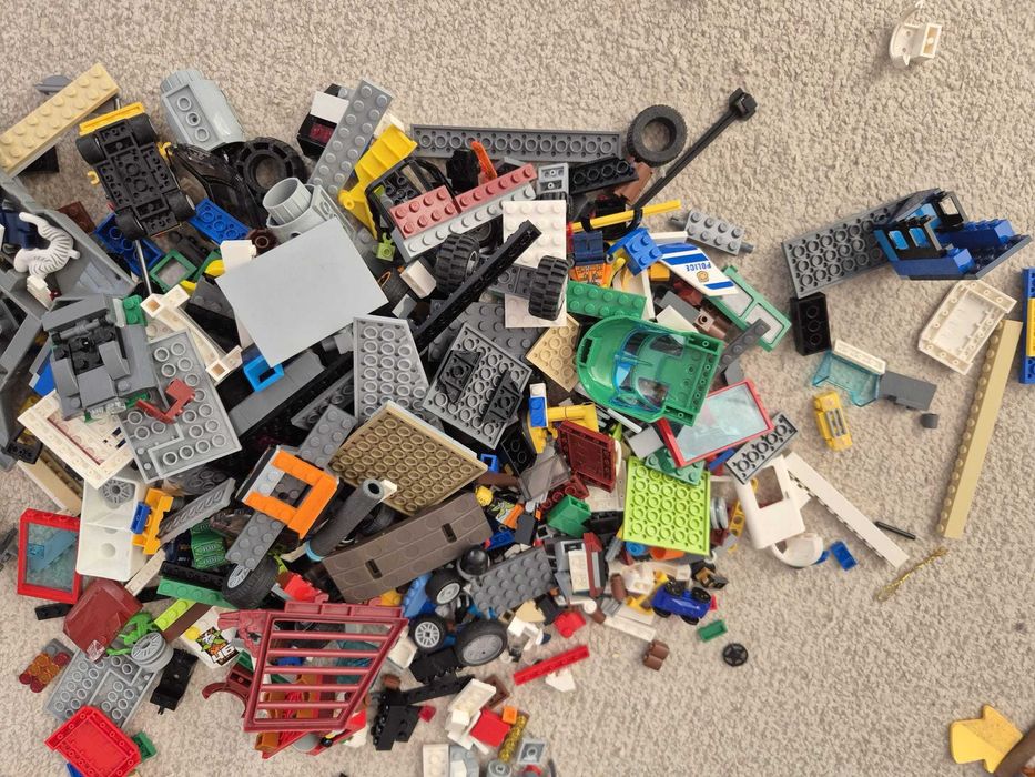 Lot LEGO original – Tren marfa, City, Creator, Speed, app 4000 piese