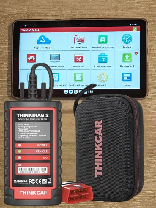 Thinkdiag 2 Professional – Diagnoza Ediție Multi-Soft (X-Diag | Diagzone | Thinkdiag+)tester Nou!