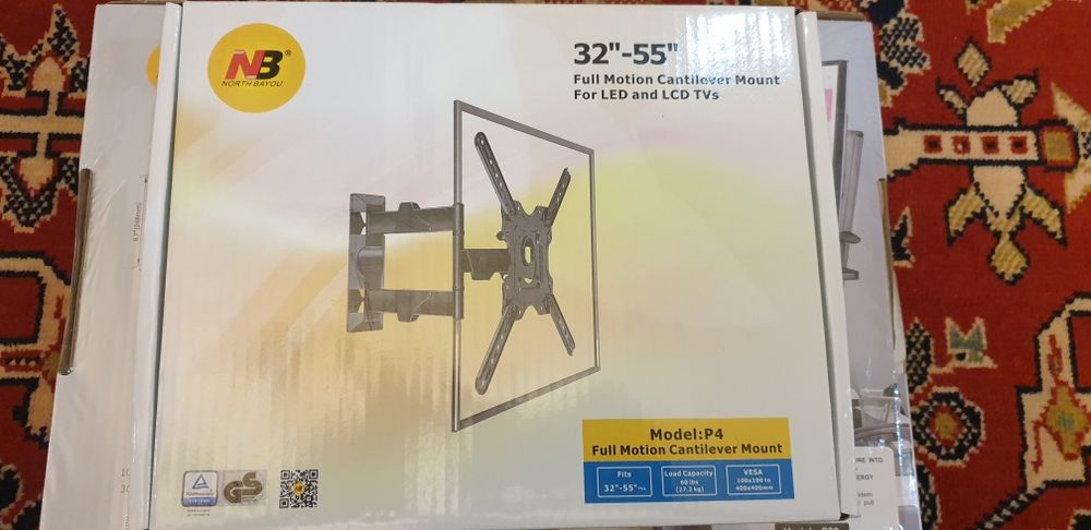 Кронштейн Угловой от 32 до 85 (от10 до 68.2 кg) Фирменный товар 100%