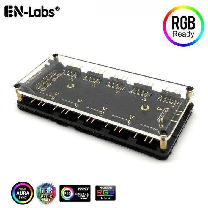 Хабы, разветвители для кулеров, usb, контроллер оборотов, RGB