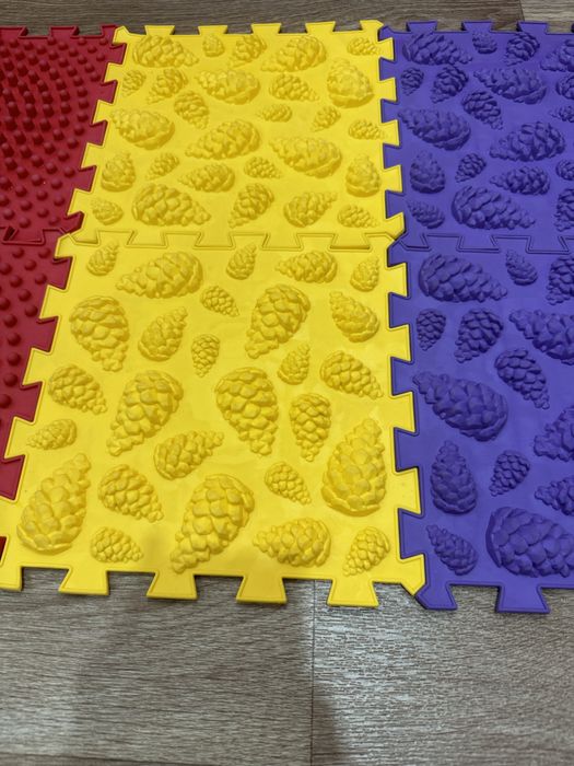 Детский ортопазл коврик массажер для ног