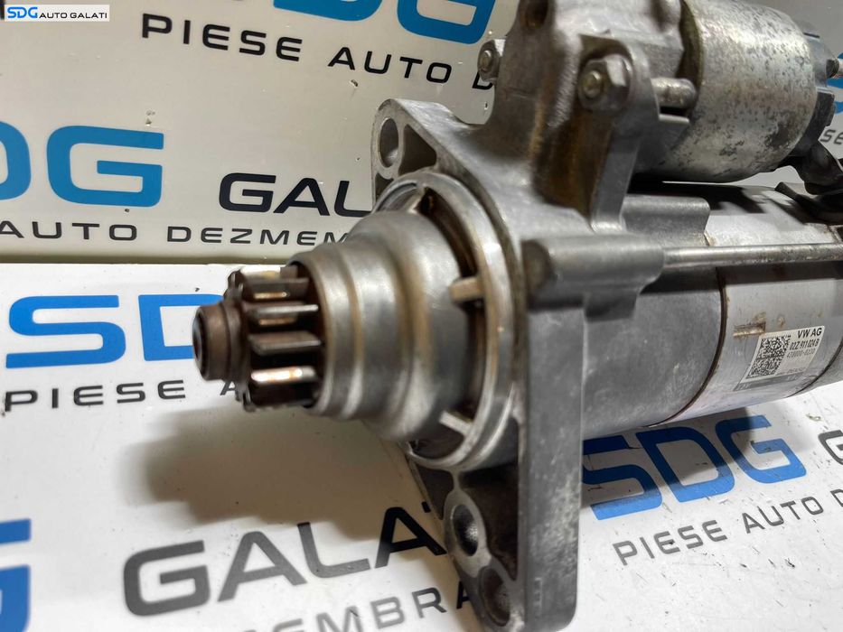 Electromotor cu 13 Dinti Skoda Rapid 1.4 TDI CUSB 2012 - 2019 Cod 02Z911024B [B3600]