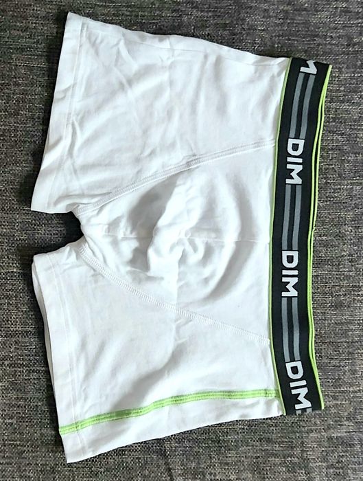 Boxeri barbatesti DIM - 2PACK(culoare alba)