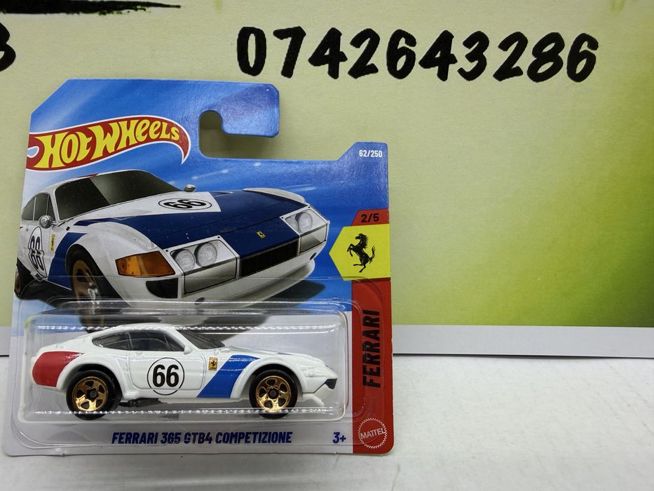 Ferarri F40 365 12cilindri  lot 3 machete Hot Wheels scara 1:64