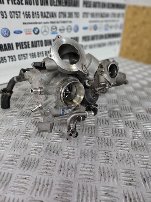 Turbo Turbina Mare Bi-Turbo Bmw 3.5D 4.0D N57 313 CP F06 F07 F10 F11 F12 F15 F16 F25 F26 F01 F02