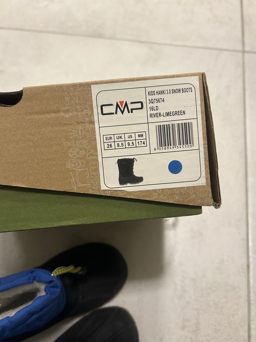 Детски апрески за момче CMP,Италински гумени ботуши,сандали 26 номер