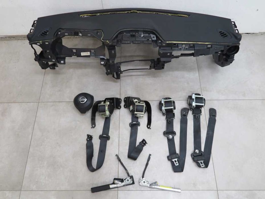 Nissan Juke 2 F16 - kit airbag / plansa bord / centuri de siguranta