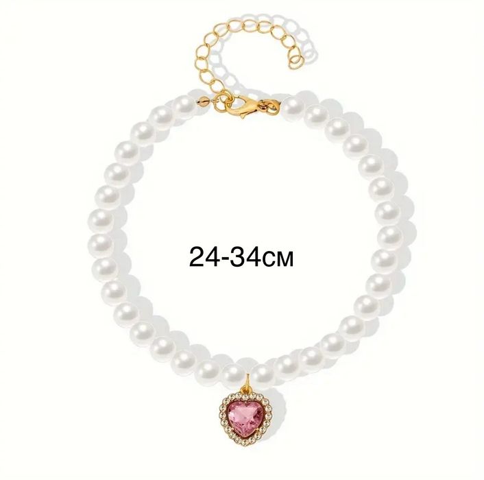 Страхотни нашийници за кучета с камъчета и перли