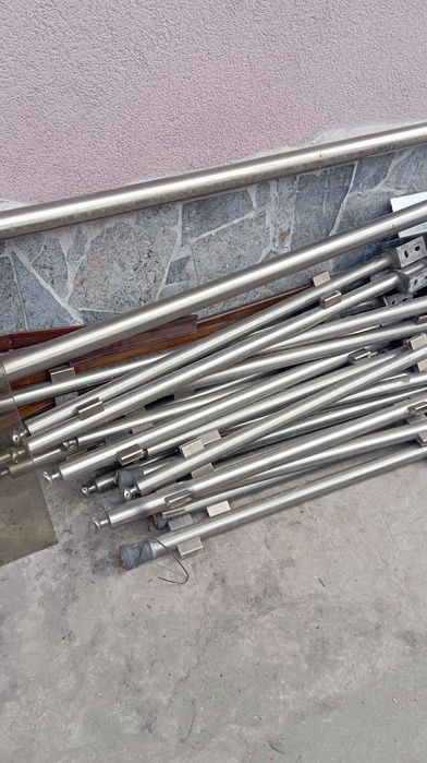 Парапет алуминий със стъкло