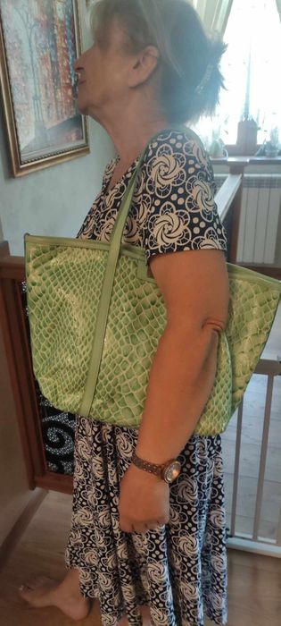 Daris -нова чанта естествена кожа