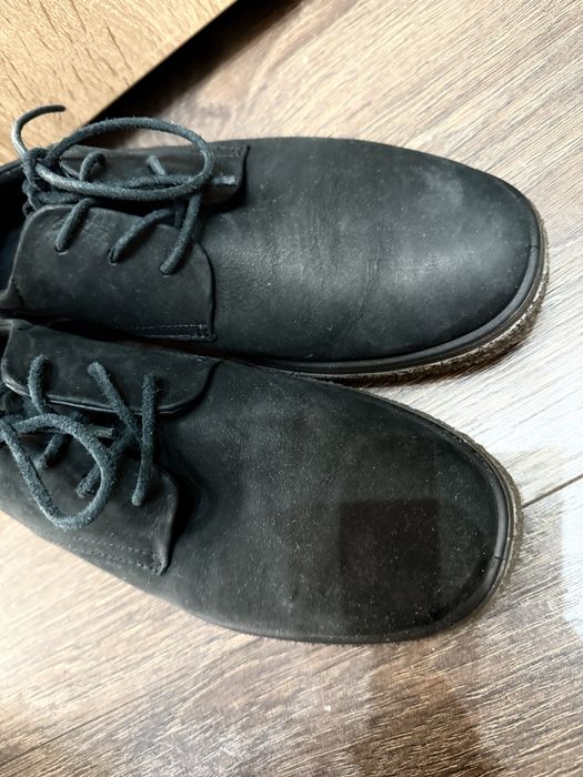Ecco pantofi piele casual negru