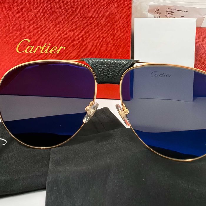 Слънчеви Очила CARTIER CT0096S нови в кутия