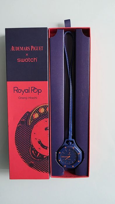 Ap x swatch royal pop