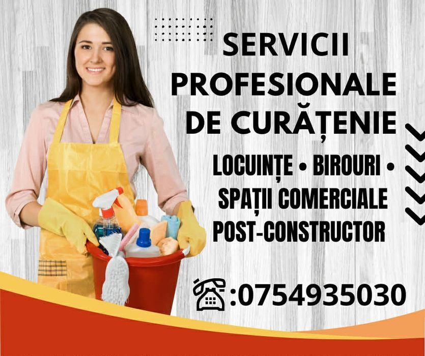 Servicii profesionale de curățenie | Locuințe, birouri  .