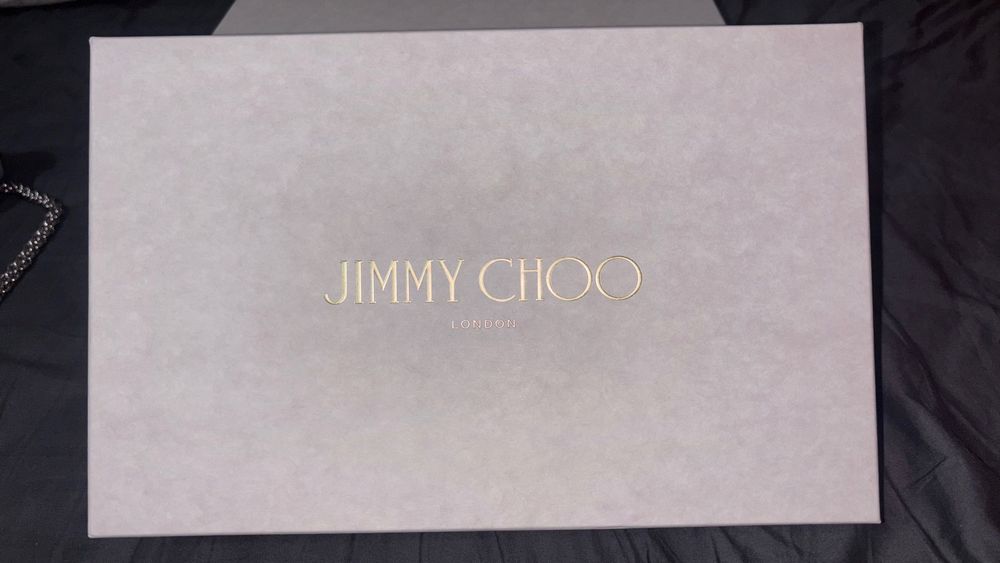 Jimmy Choo Callie Mini – Tanzanite Silver