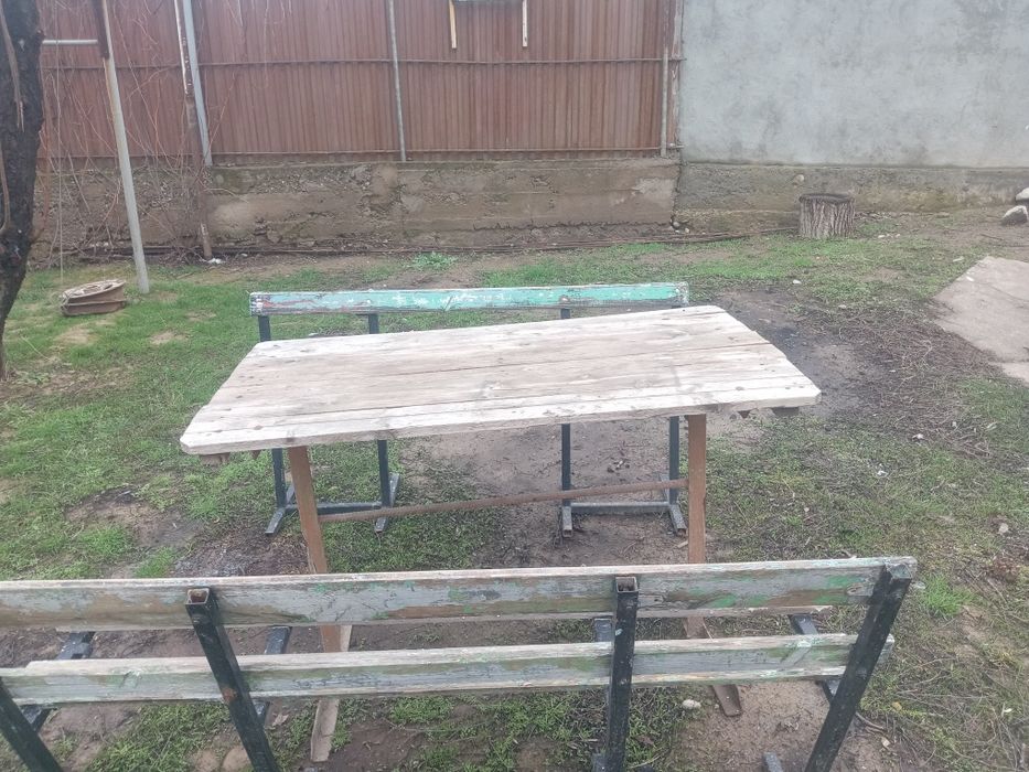 стол стулья для сад состояния средни