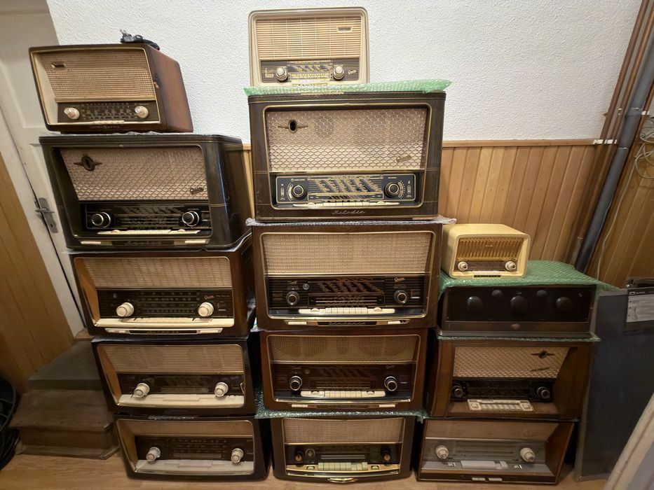 Radiouri vechi pe lampi - Saba, Graetz, Loewe Opta, RCA Victor