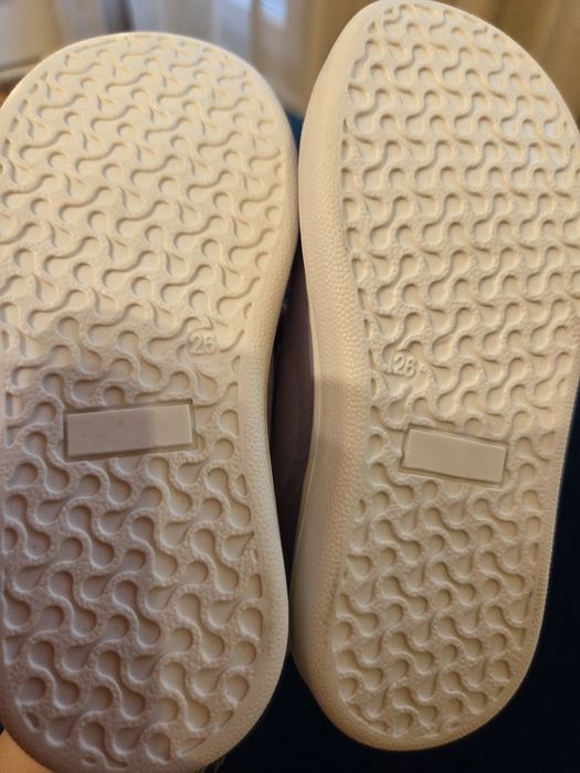 Papucei mov sclipici  fata 16 cm interior