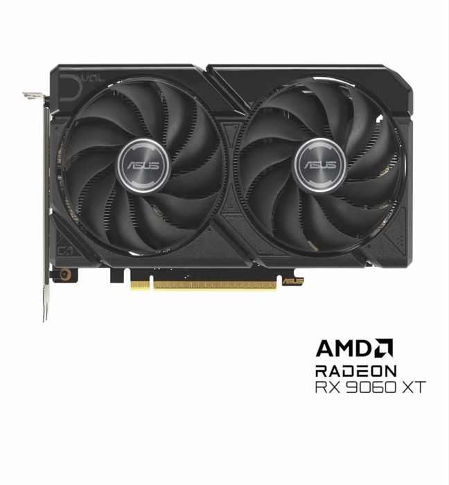 ГАРАНЦИОННА ASUS Dual Radeon RX9060XT 16G GDDR6 Gaming Видео карта геймърска