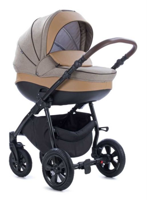 Бебешка количка- Buba Forester (бежов цвят)