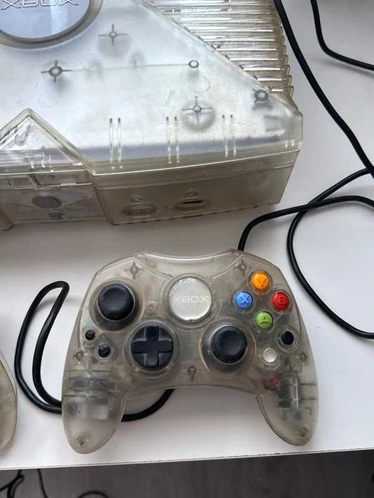 Consola Microsoft XBOX model Trasparent Classic