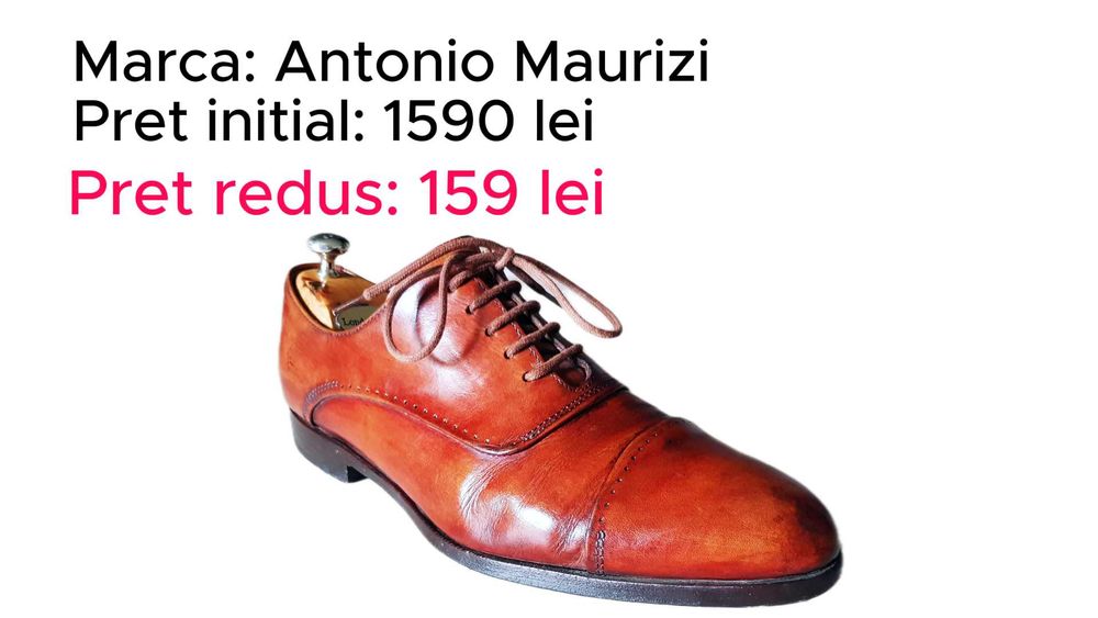 Pantofi Premium, 90% Reducere, Foarte Puțin Purtați, Stare Perfectă